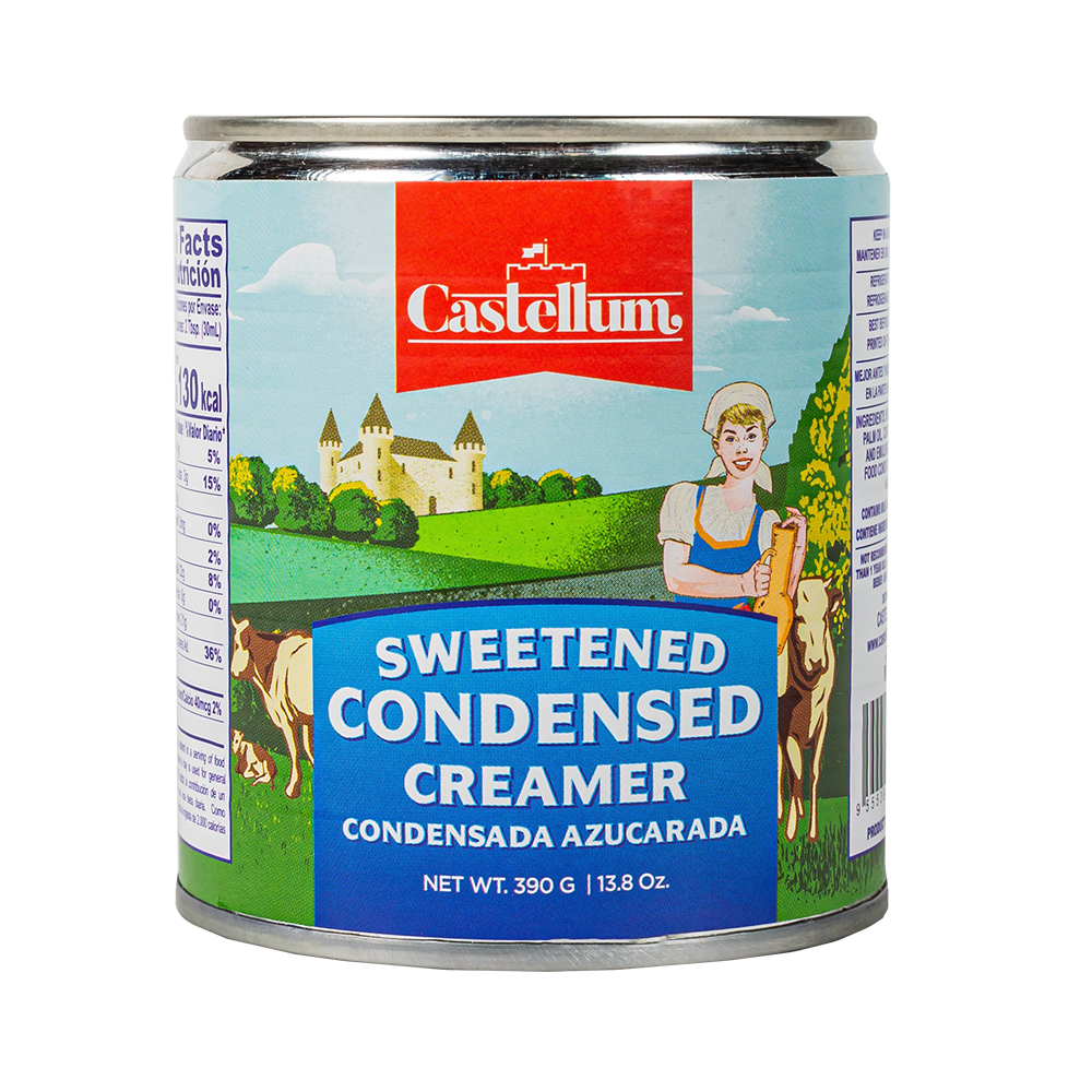 Leche Condensada Azucarada Castellum (390 g)