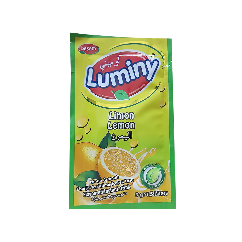Refresco en Polvo Luminy sabor Limón 9g (1,5 L)