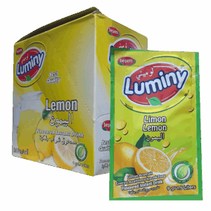 Refresco en Polvo Luminy sabor Limón 9g (1,5 L) [24 unidades]