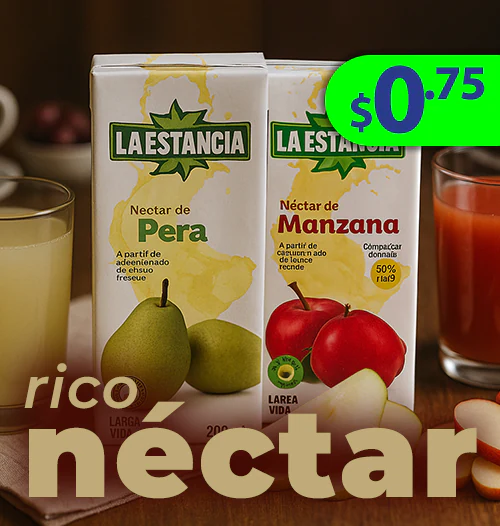 Promo Jugos La Estancia